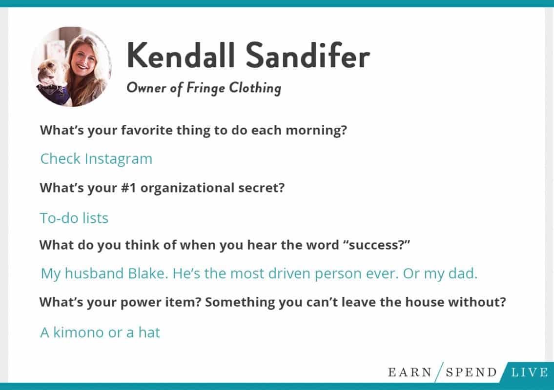 Real Talk With Kendall Thomas Sandifer, Owner of Fringe