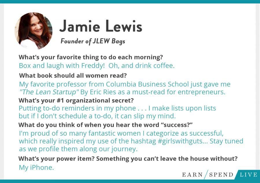 Real Talk With Jamie Lewis, Founder of JLEW Bags
