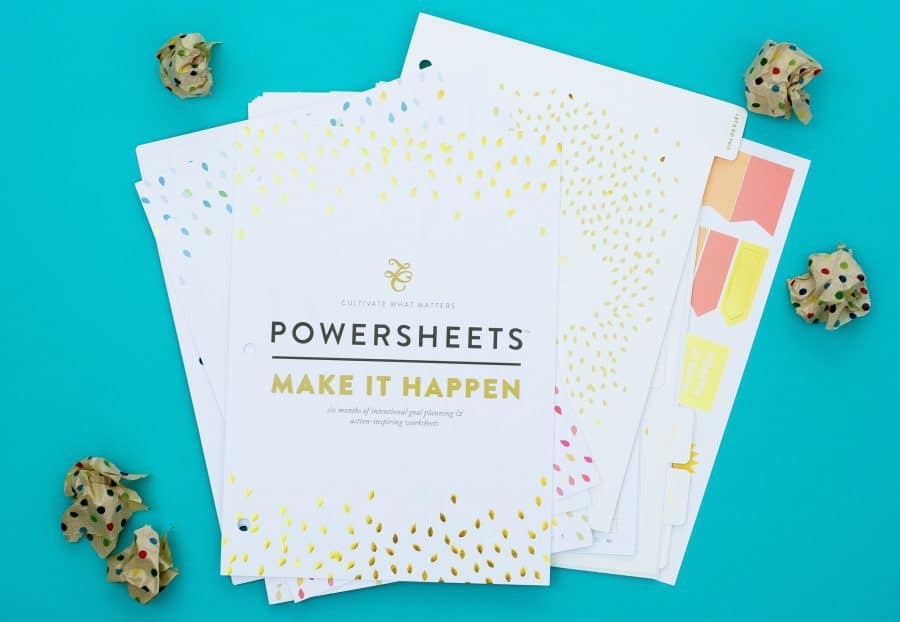 Lara Casey PowerSheets Review: Your Planner's New BFF - Earn Spend Live