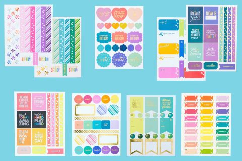 Planner Stickers: A Comprehensive Round Up