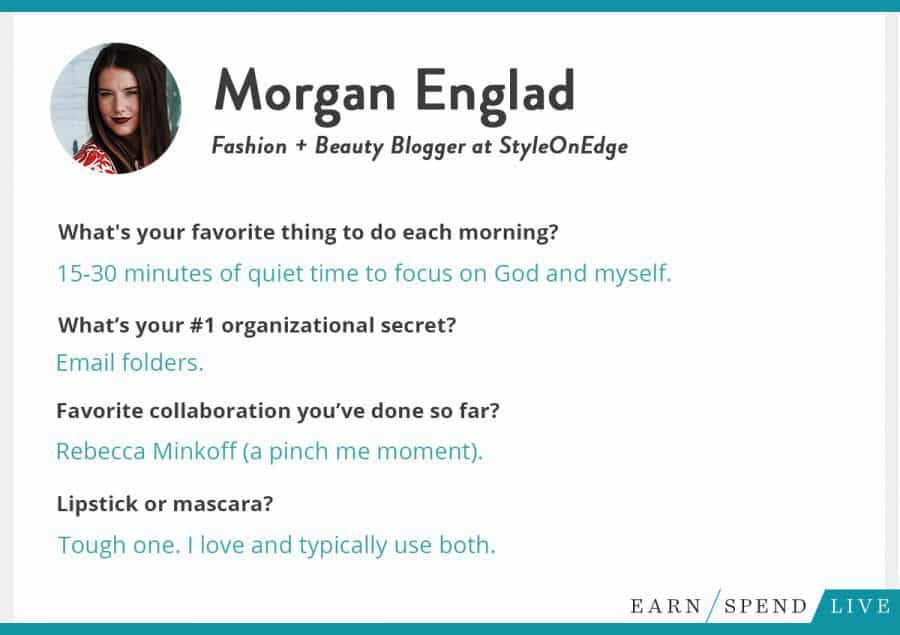 Real Talk With Morgan England, Fashion + Beauty Blogger