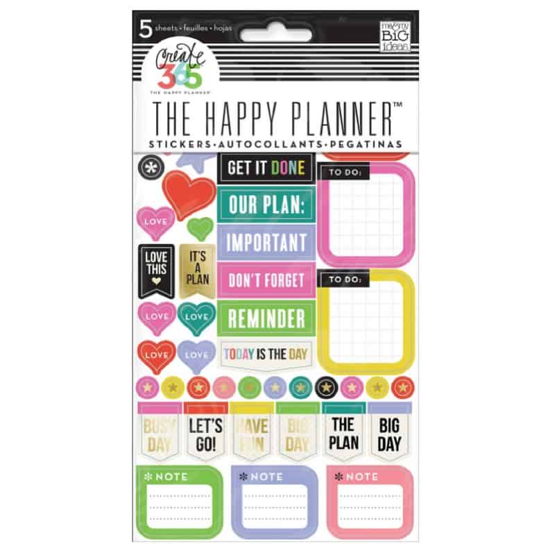The Happy Planner Stickers