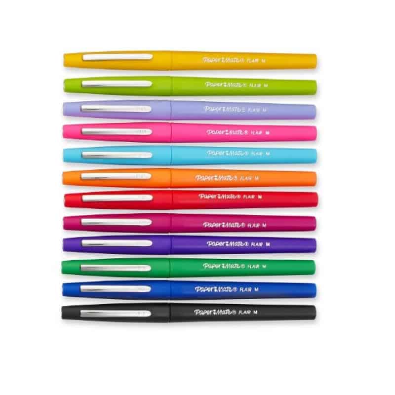 Paper Mate Flair Assorted Colors 12-Count