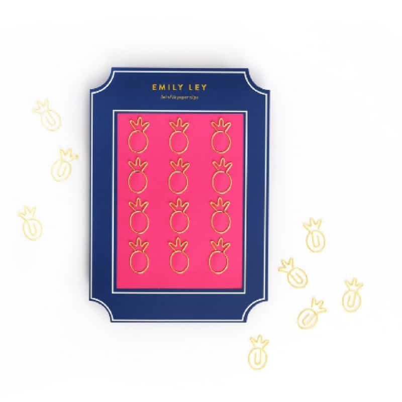 Emily Ley Pineapple Paper Clips