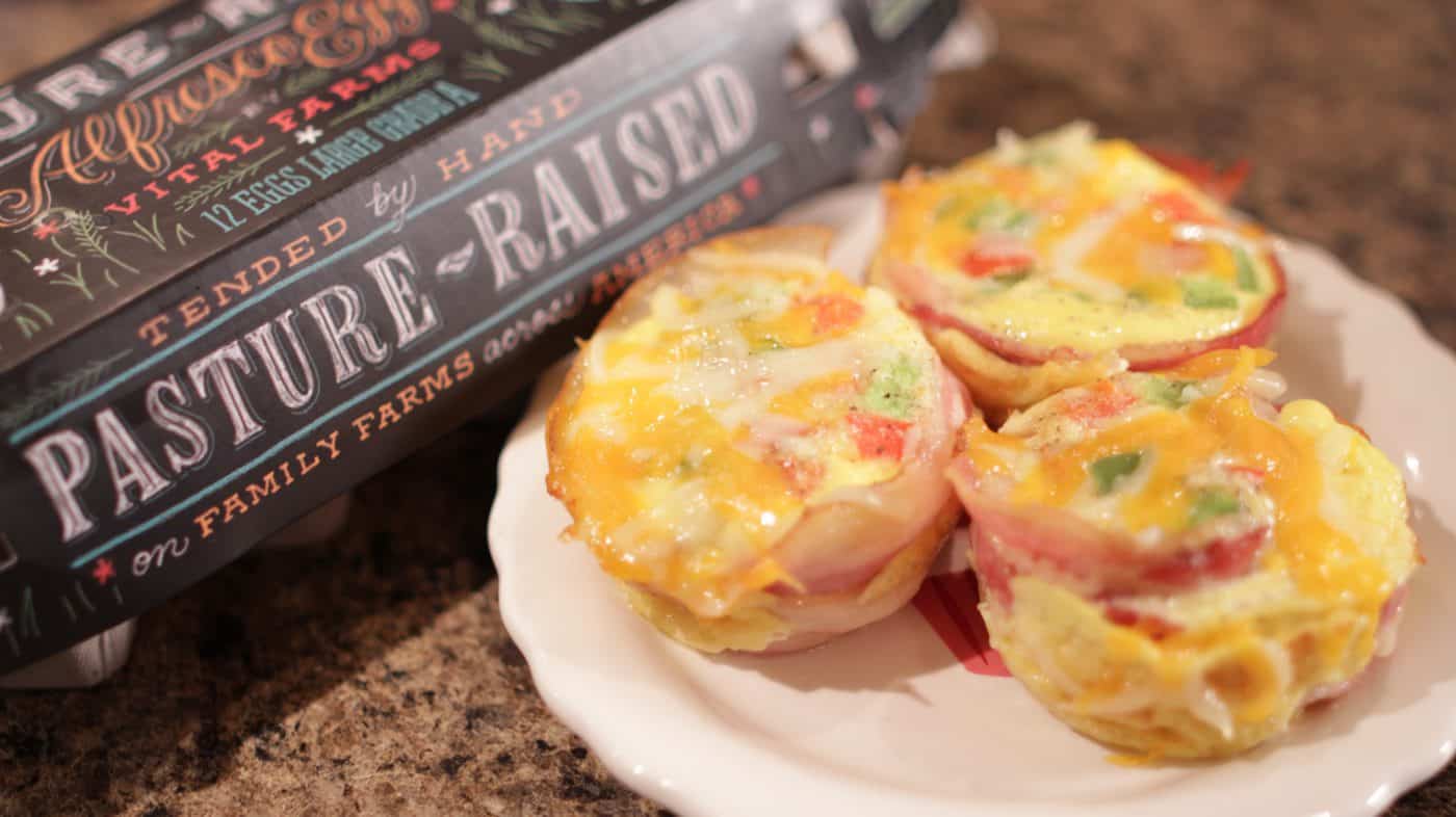 Easy, On-the-Go Egg Muffin Recipe With Bacon