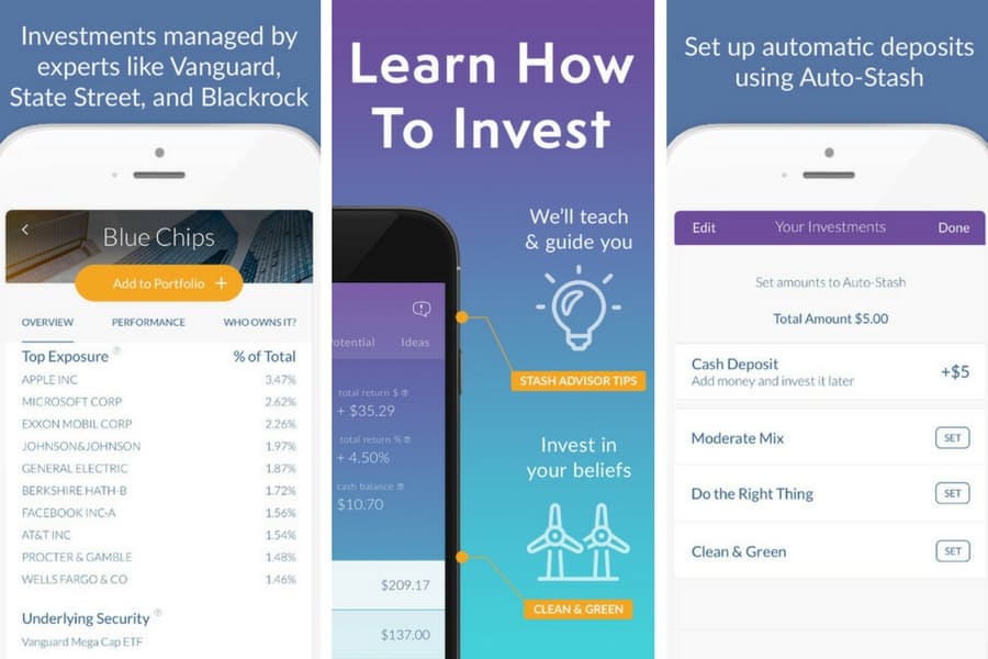 best investment apps - stash