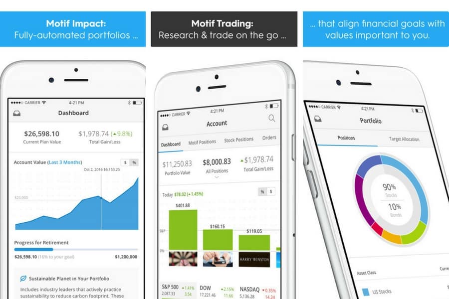 best investment apps - motif