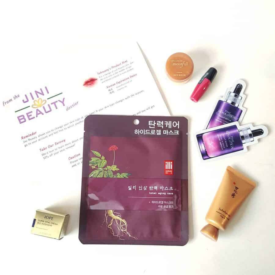 beauty subscription boxes - jini beauty