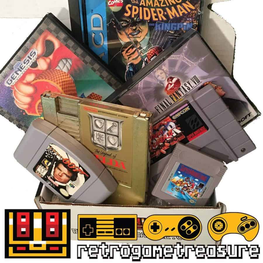 geek box - retro game treasure