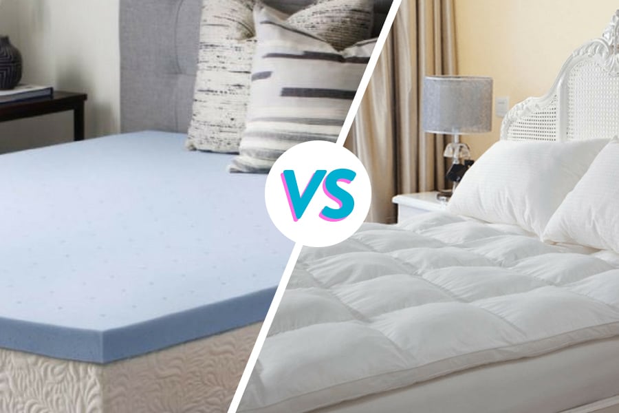 How thick of a memory foam mattress do i need Memory Foam Mattress Toppers Vs Pillow Top Mattress Pads Which Is Better Earn Spend Live