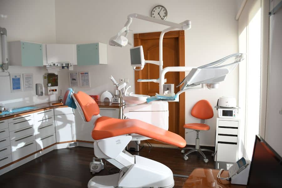 view of a dentist office
