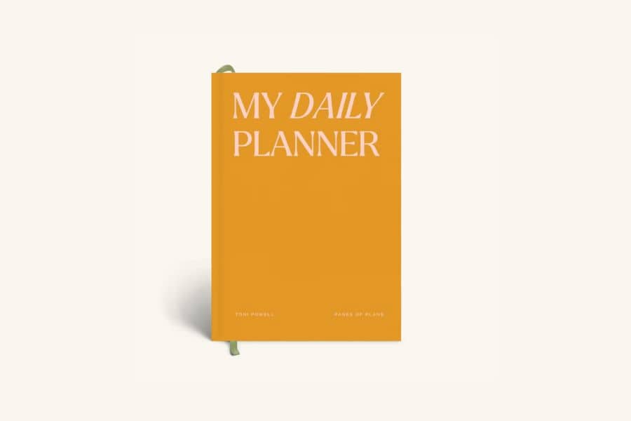 Papier Wonder Undated Daily Planner